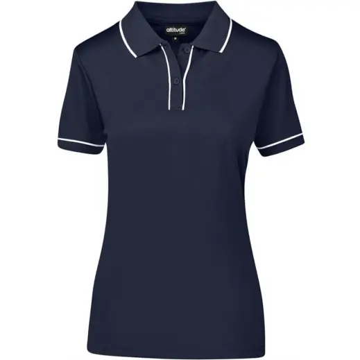 Ladies Osaka Golf Shirt Navy